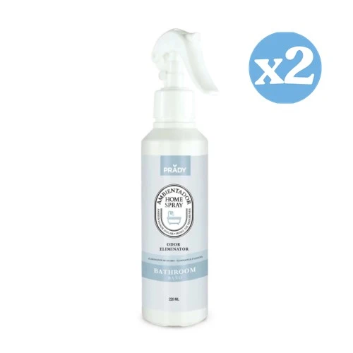 Ambientador Home Spray Eliminador de Olores – 220ml - Prady