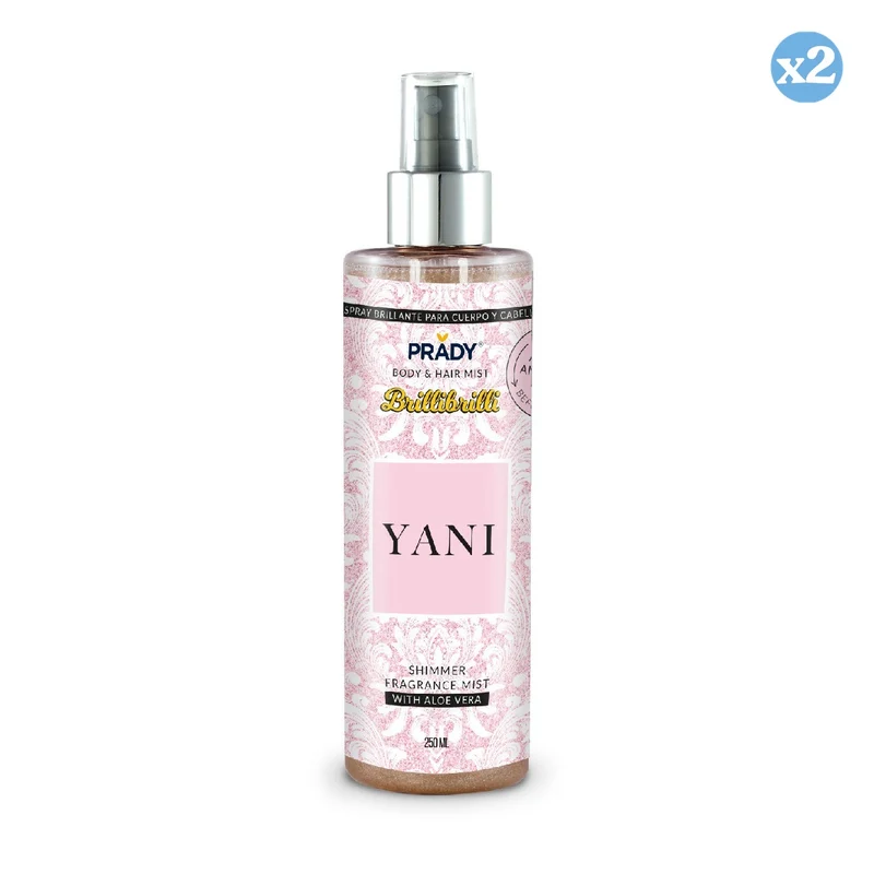 Body & Hair Shimmer Mist 250ml - Prady