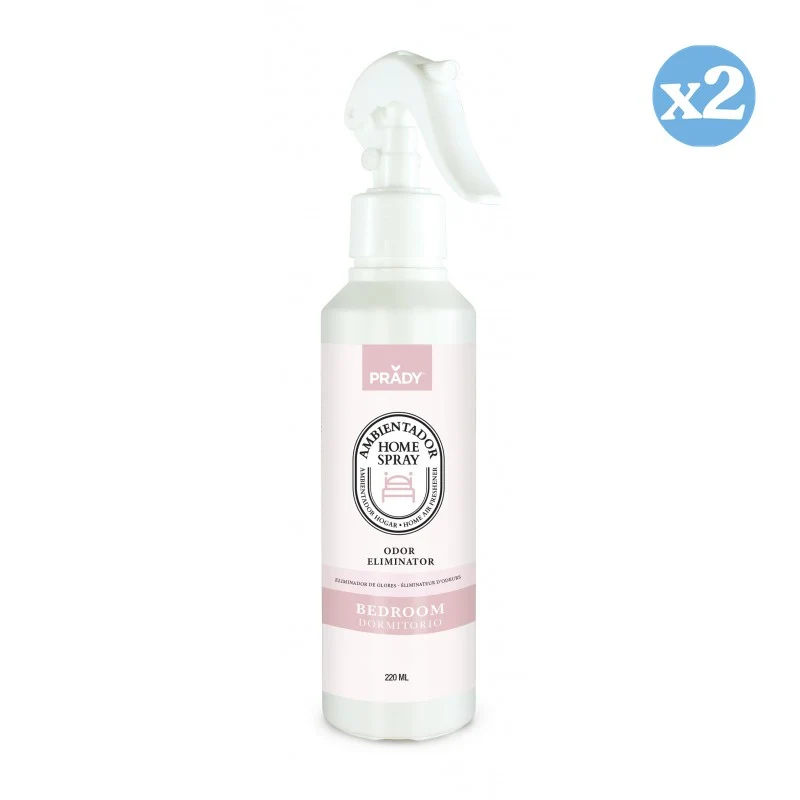 Ambientador Home Spray Eliminador de Olores – 220ml - Prady