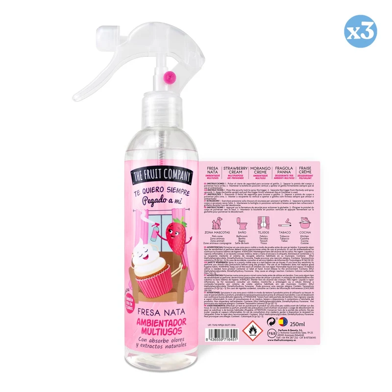 Ambientador Multiusos en Spray - Distintos Aromas - The Fruit Company