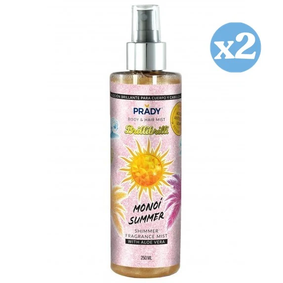 Body & Hair Shimmer Mist 250ml - Prady