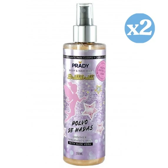 Body & Hair Shimmer Mist 250ml - Prady