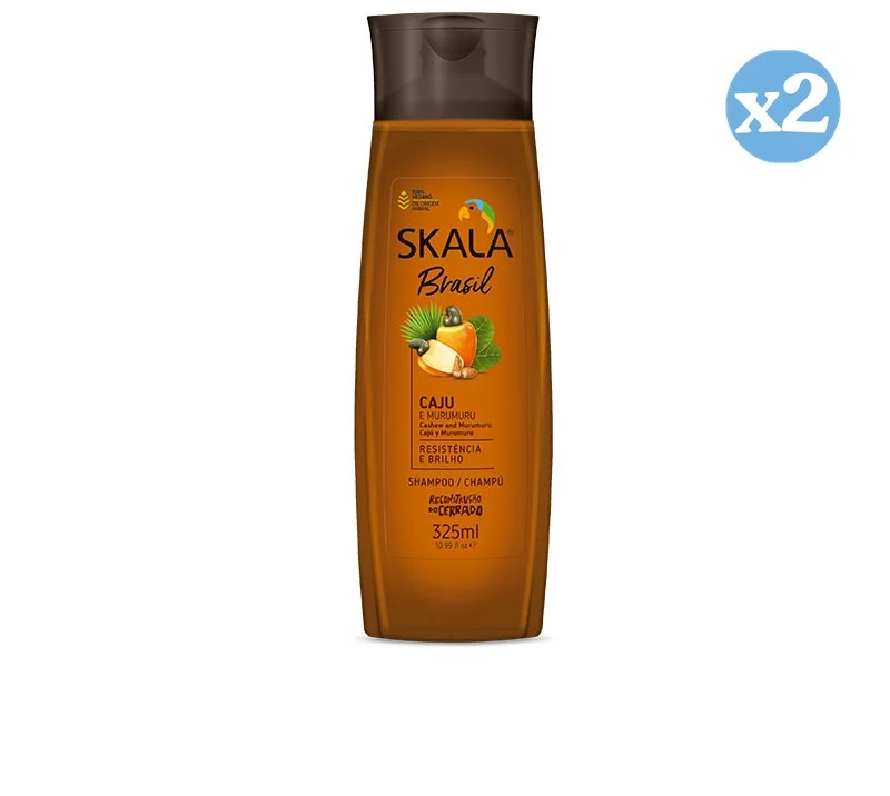 Pack 2x - Champu Caju E Murumuru 325Ml - Skala