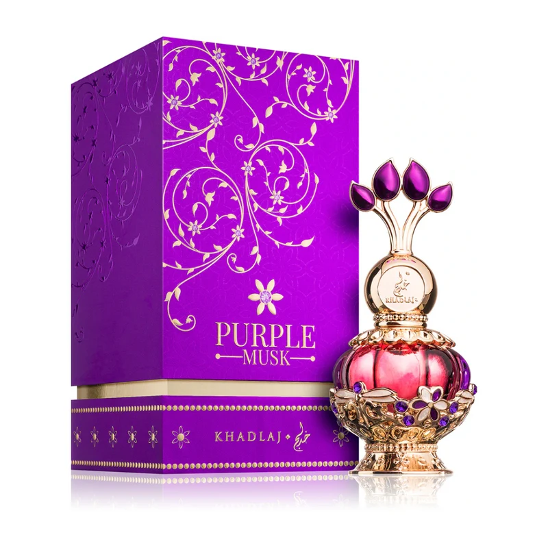 Aceite Perfumado Purple Musk 20ml - Khadlaj