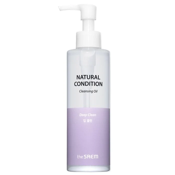 Aceite Limpiador - Natural Condition Nutrition Cleansing Oil 180ml - The Saem