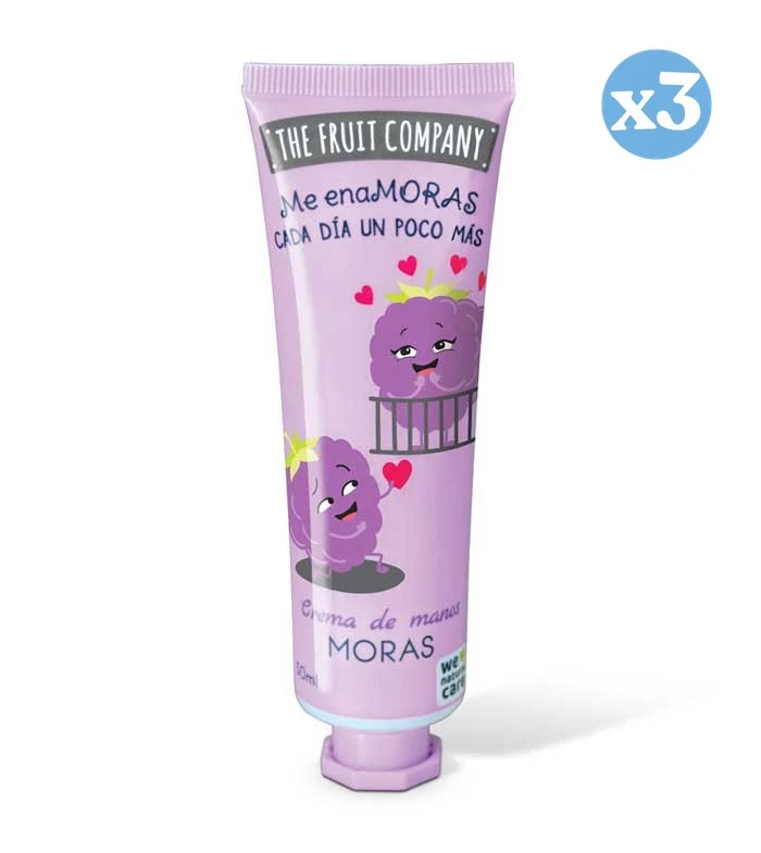 Pack 3x - CREMA DE MANOS MORAS TFC - The Fruit Company