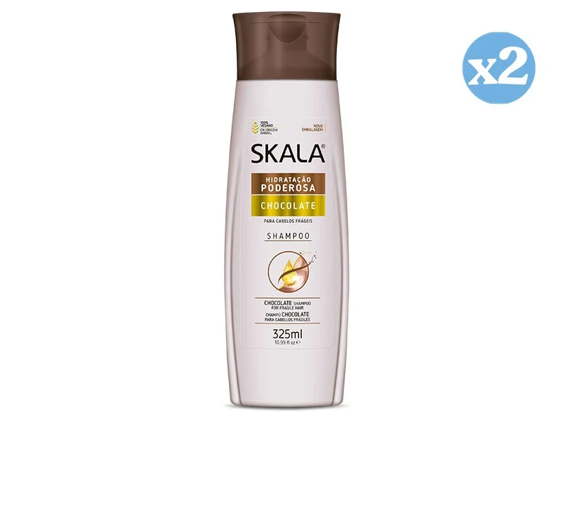 Pack 2x - Champu Chocolate 325Ml - Skala