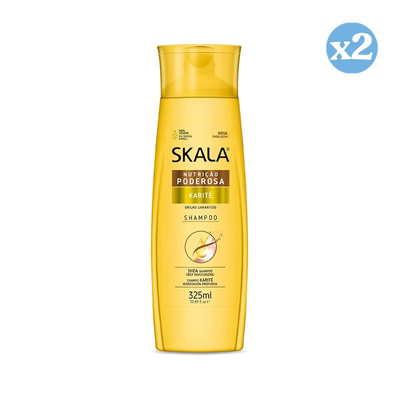 Pack 2x - Champu Karite 325Ml - Skala