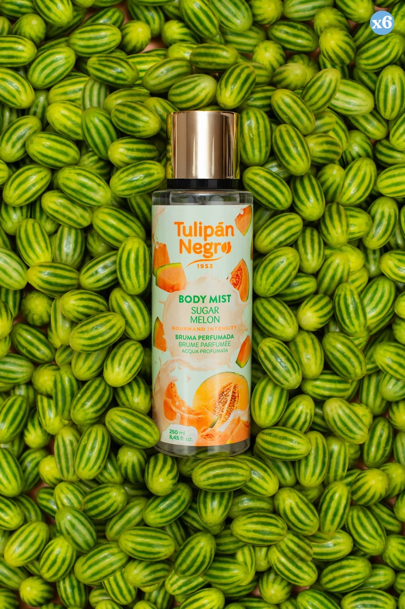 Pack 6x - Body Mist Tulipán Negro Sugar Melon 250 ml - Tulipan Negro