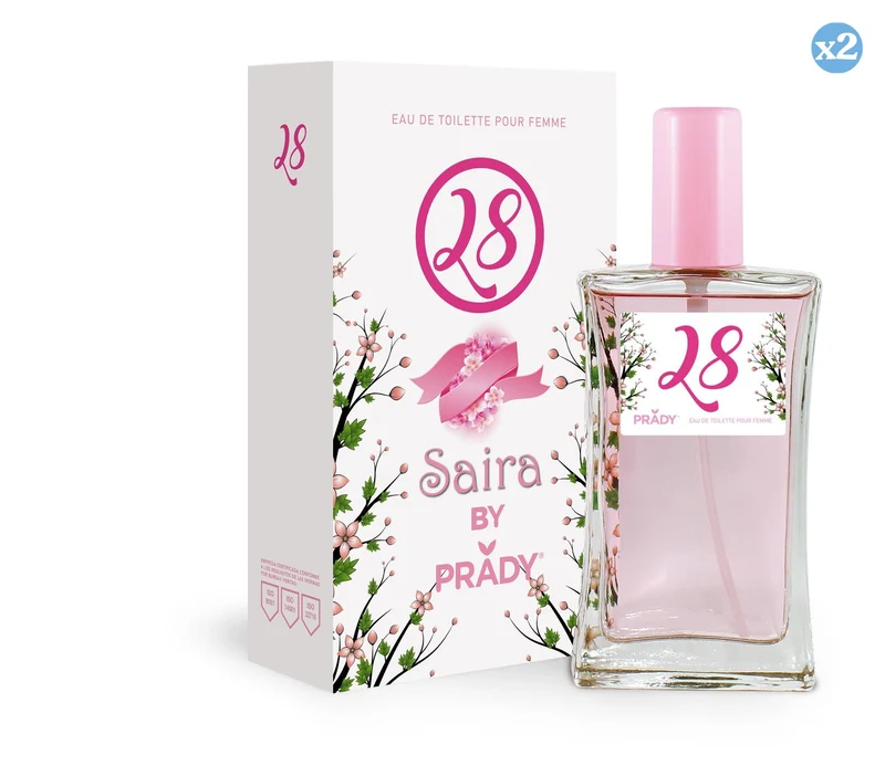Pack 2x - COLONIA SAIRA FEMME - Prady