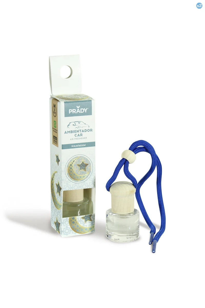 Pack 2x - AMBIENTADOR COCHE HAMMAM PRADY 6ML - Prady