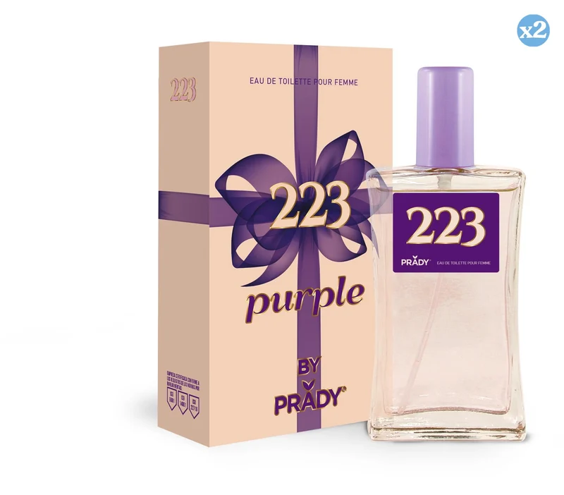 Pack 2x - COLONIA PURPLE FEMME - Prady