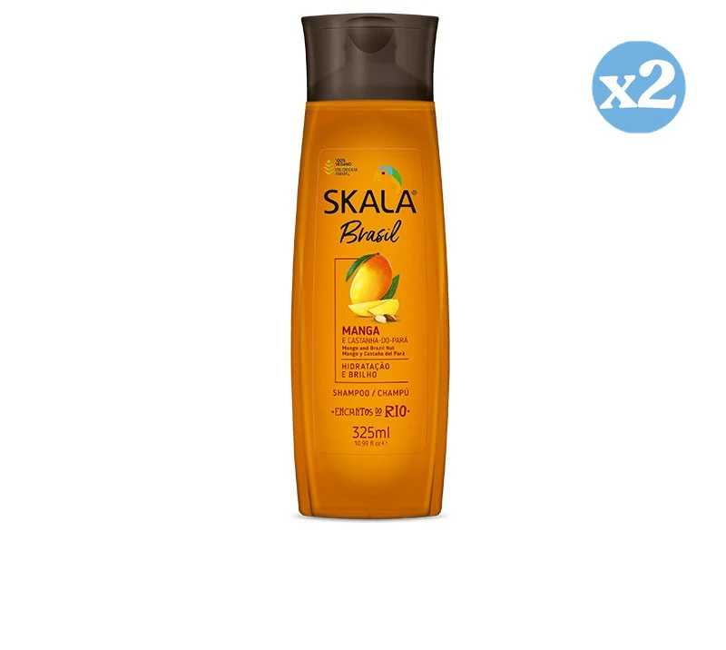 Pack 2x - Champu Manga E Castanha Do Para 325Ml - Skala