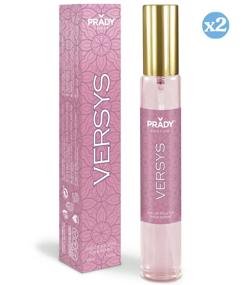 Pack 2x - EAU DE TOILETTE 33ML VERSYS - Prady