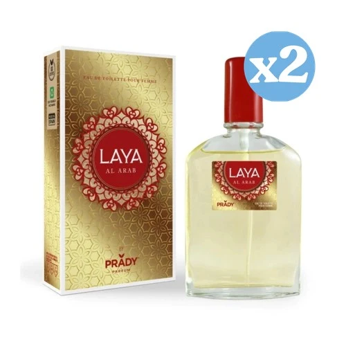 Pack 2x - COLONIA LAYA AL ARAB FEMME - Prady