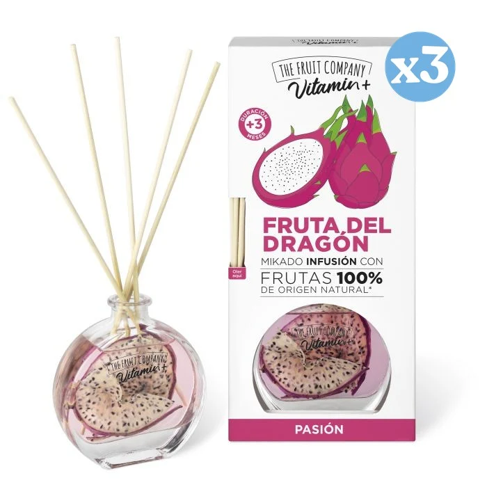Pack 3x - Mikado Infusión Fruta Del Dragón Vitamin+ - The Fruit Company