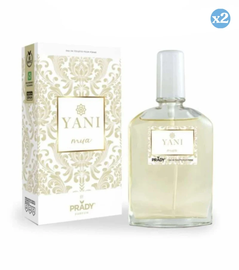 Pack 2x - Eau de Toilette "Yani Mua" - 100ml - Prady - Prady