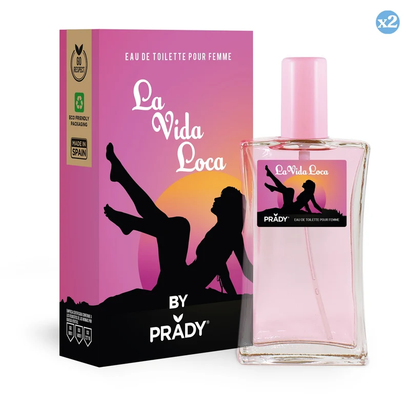 Pack 2x - COLONIA LA VIDA LOCA FEMME - Prady