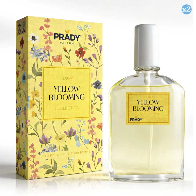 Pack 2x - COLONIA YELLOW BLOOMING - Prady