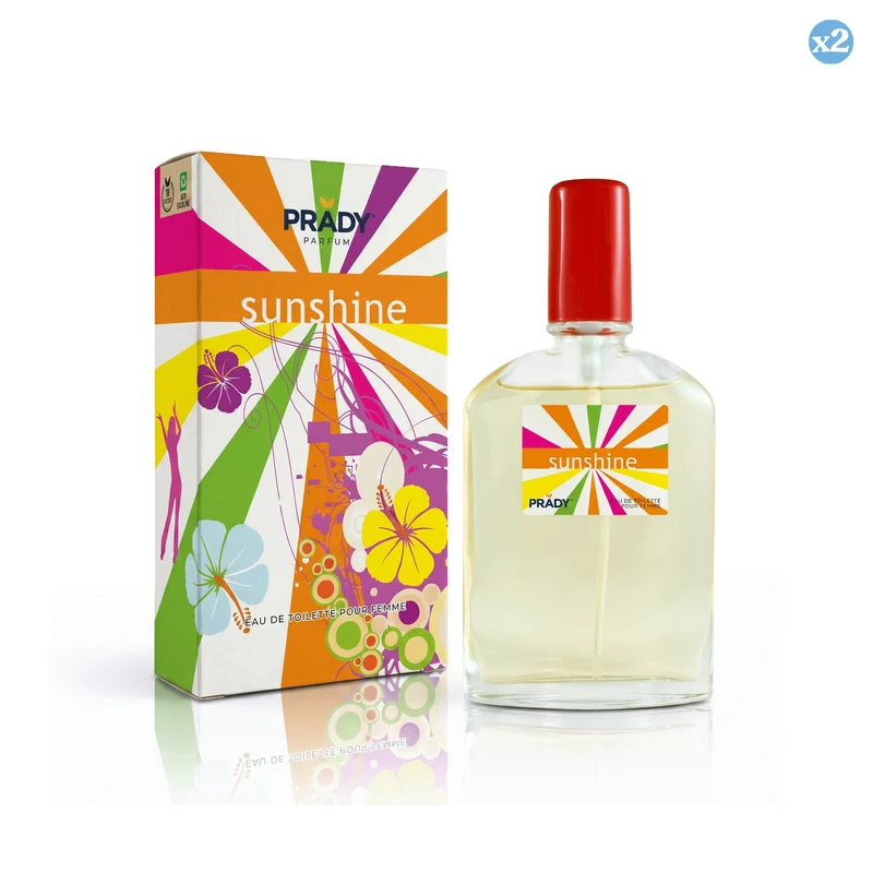 Pack 2x - COLONIA SUNSHINE FEMME - Prady