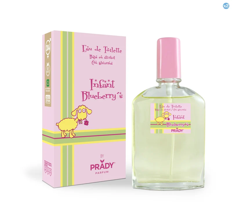 Pack 2x - COLONIA INFANT BLUEBERRY´S - Prady