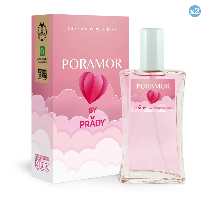 Pack 2x - COLONIA PORAMOR BY PRADY - Prady