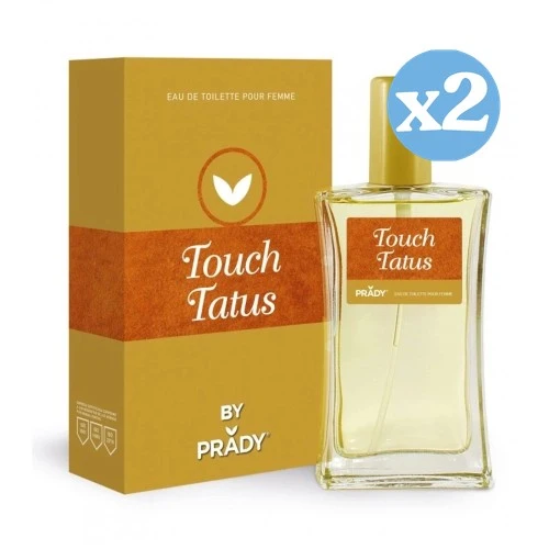 Pack 2x - COLONIA TOUCH TATUS FEMME - Prady