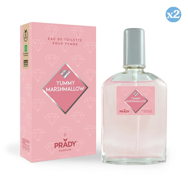 Pack 2x - EAU DE TOILETTE MUJER YUMMY MARSHMALLOW - PRADY - Prady