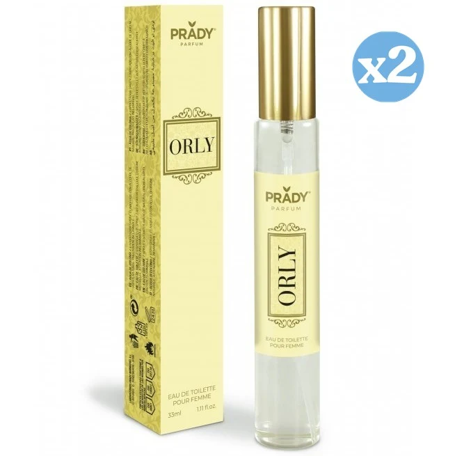 Pack 2x - EAU DE TOILETTE MINI 33ML ORLY - Prady