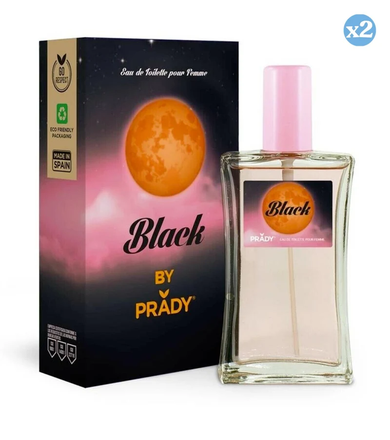 Pack 2x - COLONIA BLACK FEMME - Prady