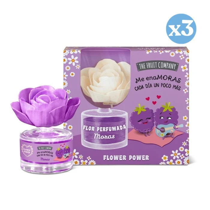 Pack 3x - Flor Perfumada Moras - The Fruit Company - The Fruit Company