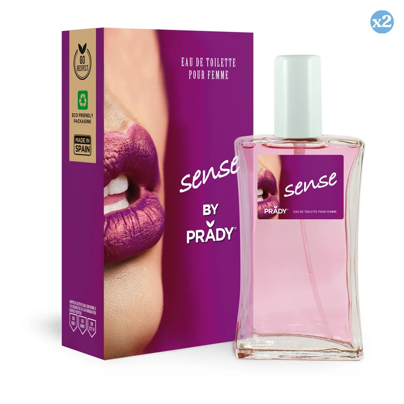 Pack 2x - COLONIA SENSE FEMME - Prady