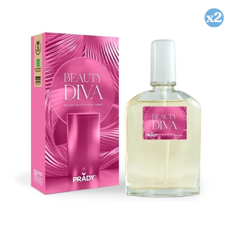 Pack 2x - COLONIA BEAUTY DIVA FEMME - Prady