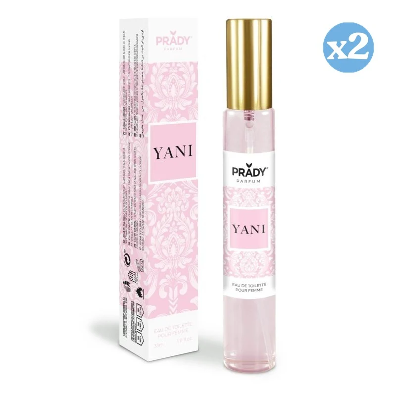 Pack 2x - EAU DE TOILETTE 33ML YANI - Prady