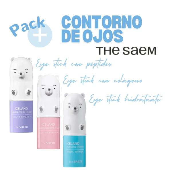 Packs Eye Sticks Iceland para Contorno de Ojos - The Saem