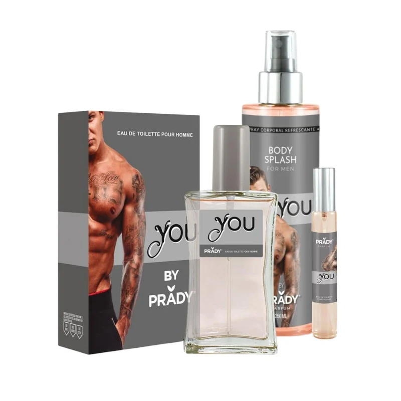 Pack YOU (Perfume 90ml + Perfume 33ml + Body Splash) - Prady