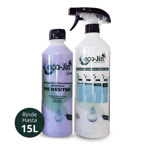 Limpiador Multiusos Premium Glow 1 Litro con Difusor - Eco-jin