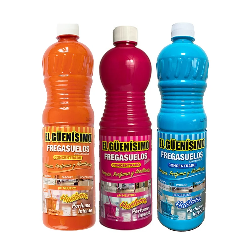 Pack 3 Fregasuelos Concentrado Perfumado 3x 1000ml - El Guenisimo