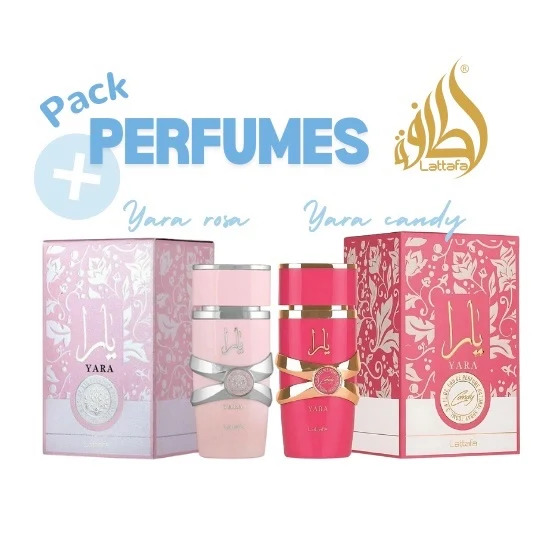 Pack Perfumes Yara Original + Candy 200ml - Lattafa