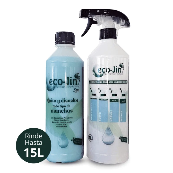 Limpiador multiusos concentrado Quitamanchas con Difusor - Spa 1000ml - Eco-jin