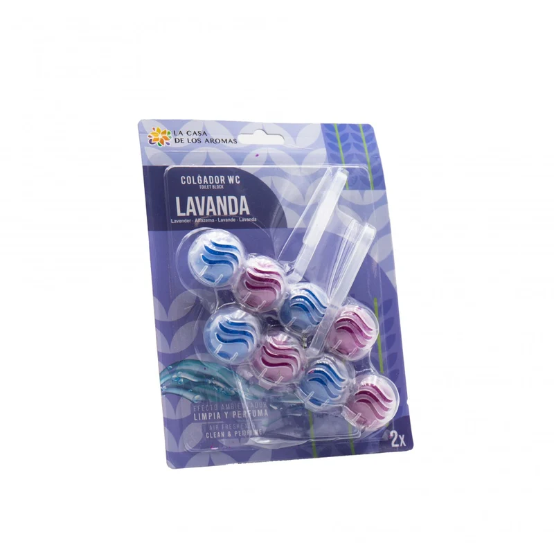 Pack 2 Colgadores WC Lavanda - La Casa de los Aromas