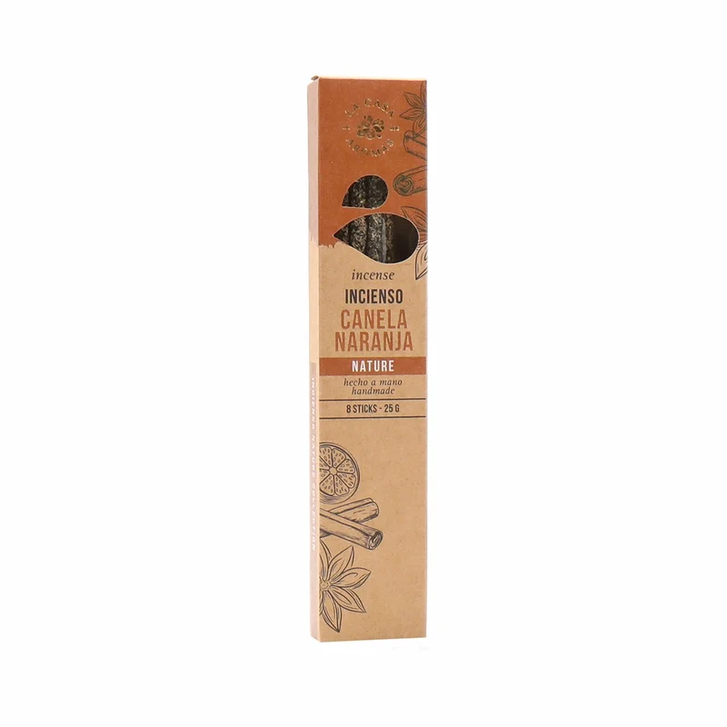 Incienso Nature Canela Naranja - La Casa de los Aromas