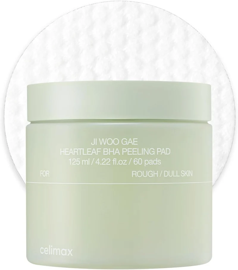 Discos Exfoliantes Heartleaf BHA Peeling Pad 60 uds - Celimax