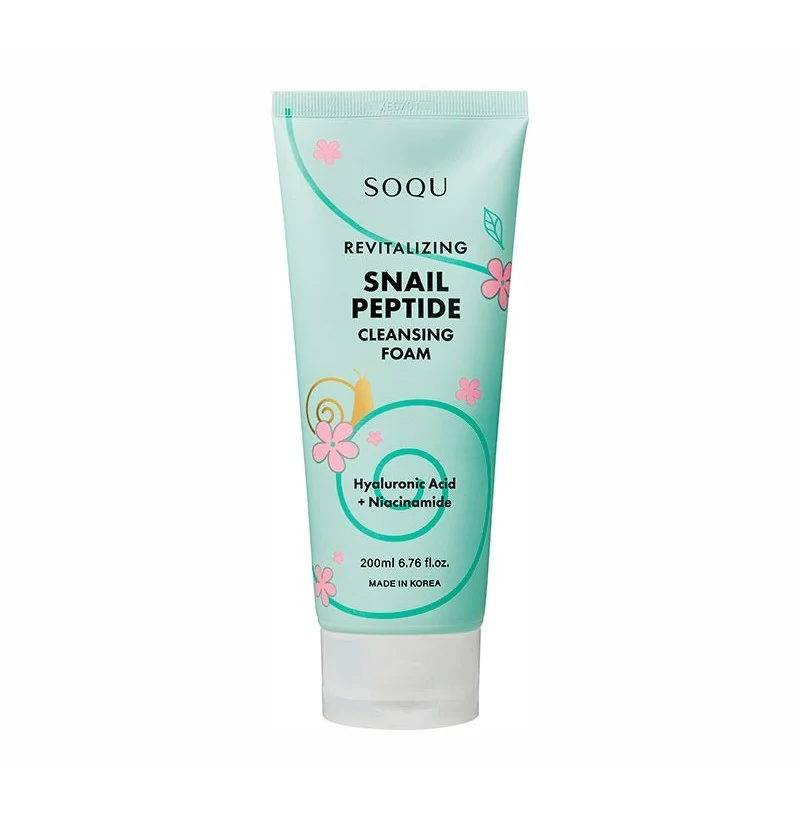 Espuma Limpiadora Snail Peptide - Soqu