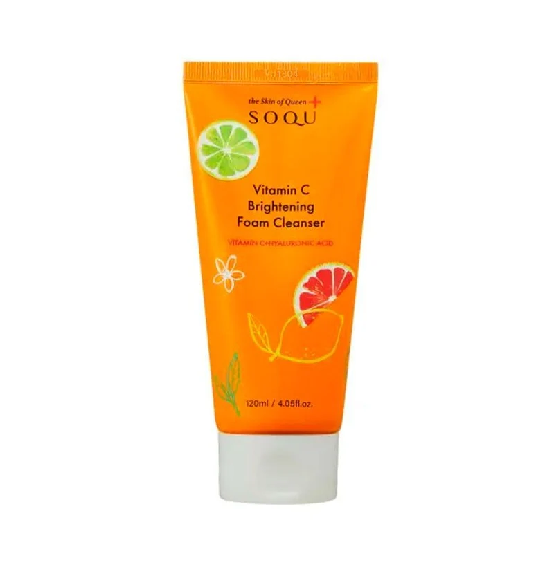 Espuma Limpiadora Iluminadora Vitamina C - Soqu
