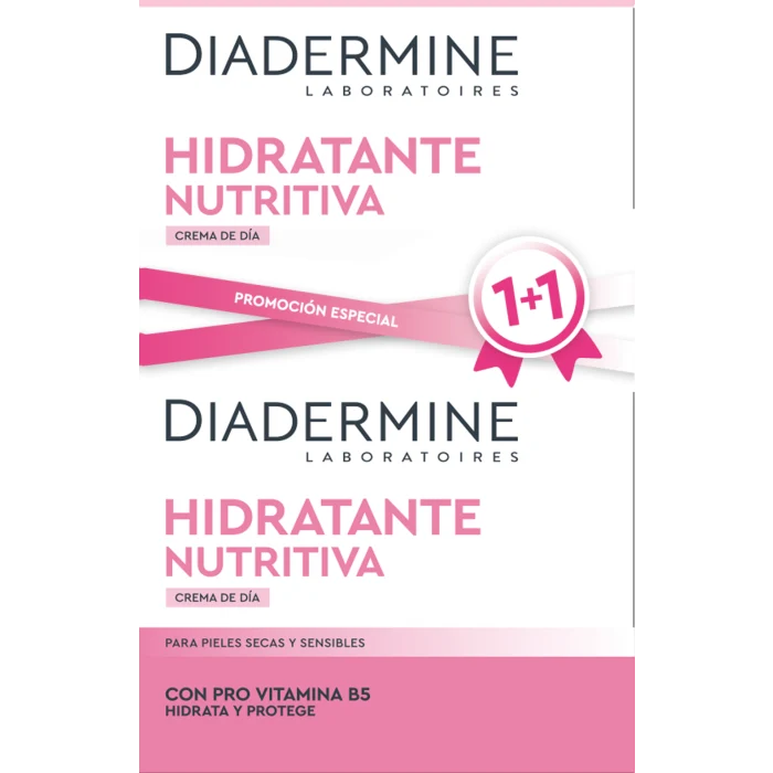 Crema Hidratante Nutritiva Dia Lote 2 X 50 ml - Diadermine
