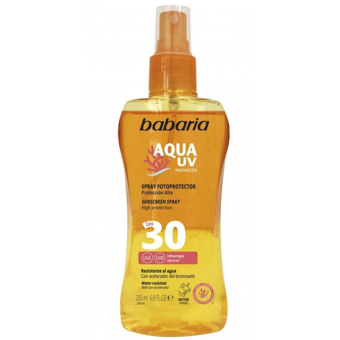 Spray Fotoprotector Aqua Uv - Babaria