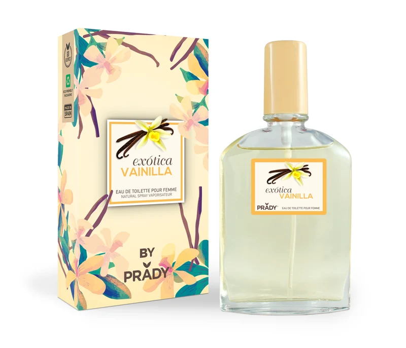 Eau de Toilette Vainilla Exótica - 90ml - Prady