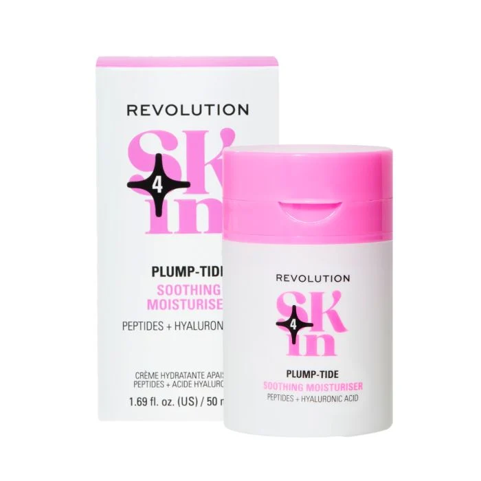 Crema Facial Calmante Skin Plump-tide 50ml - Make Up Revolution