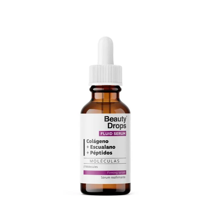 Sérum Reafirmante con Colágeno + Escualano + Péptidos 30 ml - Beauty Drops